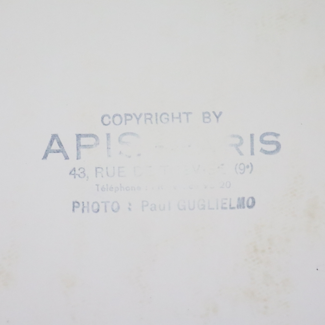 Konvolut 3 Fotografien von Maria Callas - s/w Aufnahmen, verso diverse Stempel ("APIS-PARIS PHOTO: - Image 7 of 10