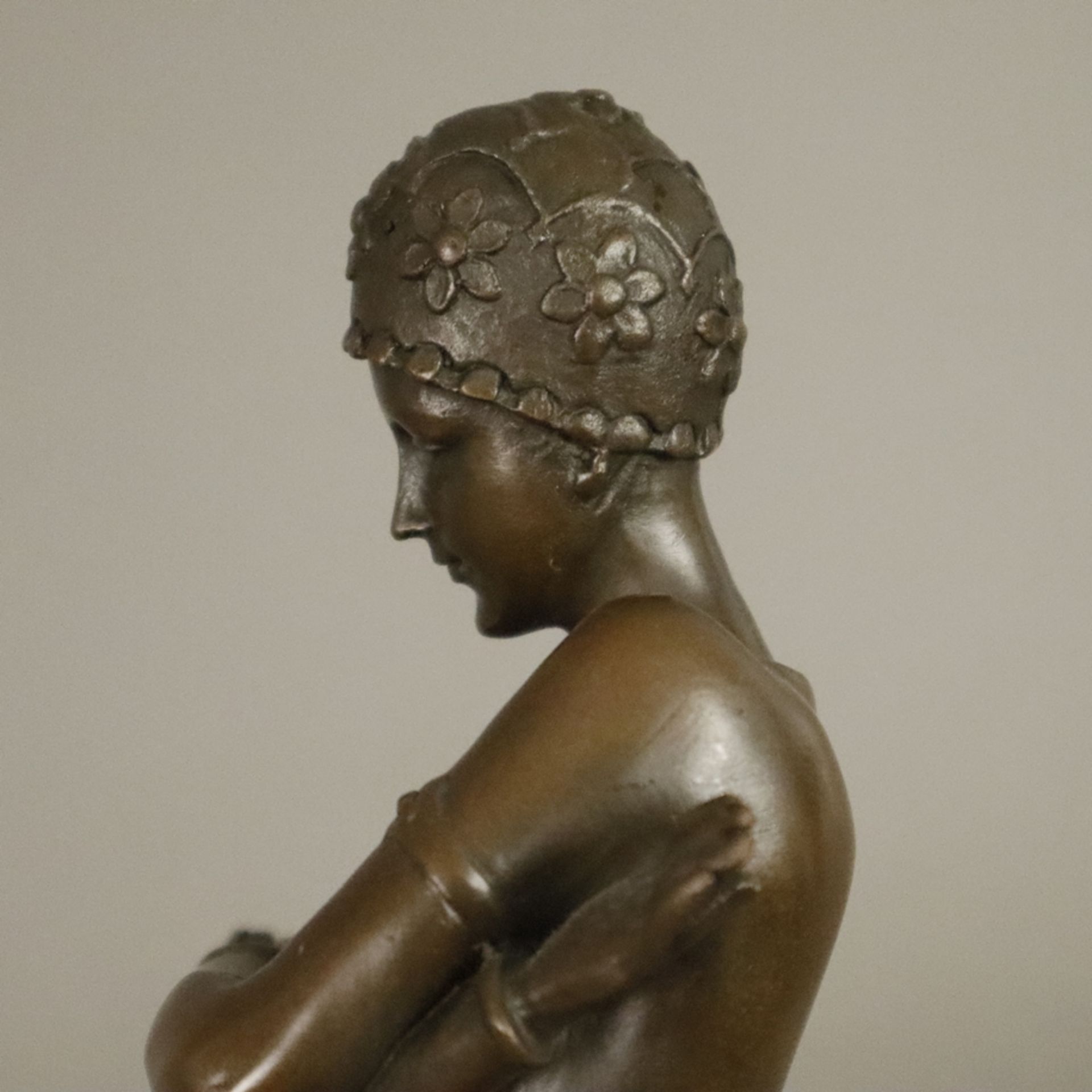 Preiss, Johann Philipp (1882 Erbach (Odenwald) - 1943 Berlin, nach) - Tänzerin "Coy Dancer", Bronze - Image 6 of 10