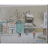 Utrillo, Maurice (1883 Paris - 1955 Dax) - Mappenwerk "Maurice Utrillo. V.", herausgegeben von ‎Jos