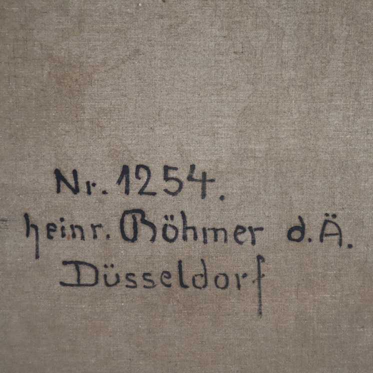 Böhmer, Heinrich d. Ä. (1852 -Düsseldorf- 1930/ renommierter deutscher Landschaftsmaler, Meistersch - Image 11 of 11