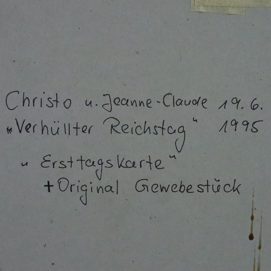 Christo (*1935 Bulgarien) und Jeanne-Claude (1935 Casablanca - 2009 New York City) - "Verhüllter Re - Image 6 of 6