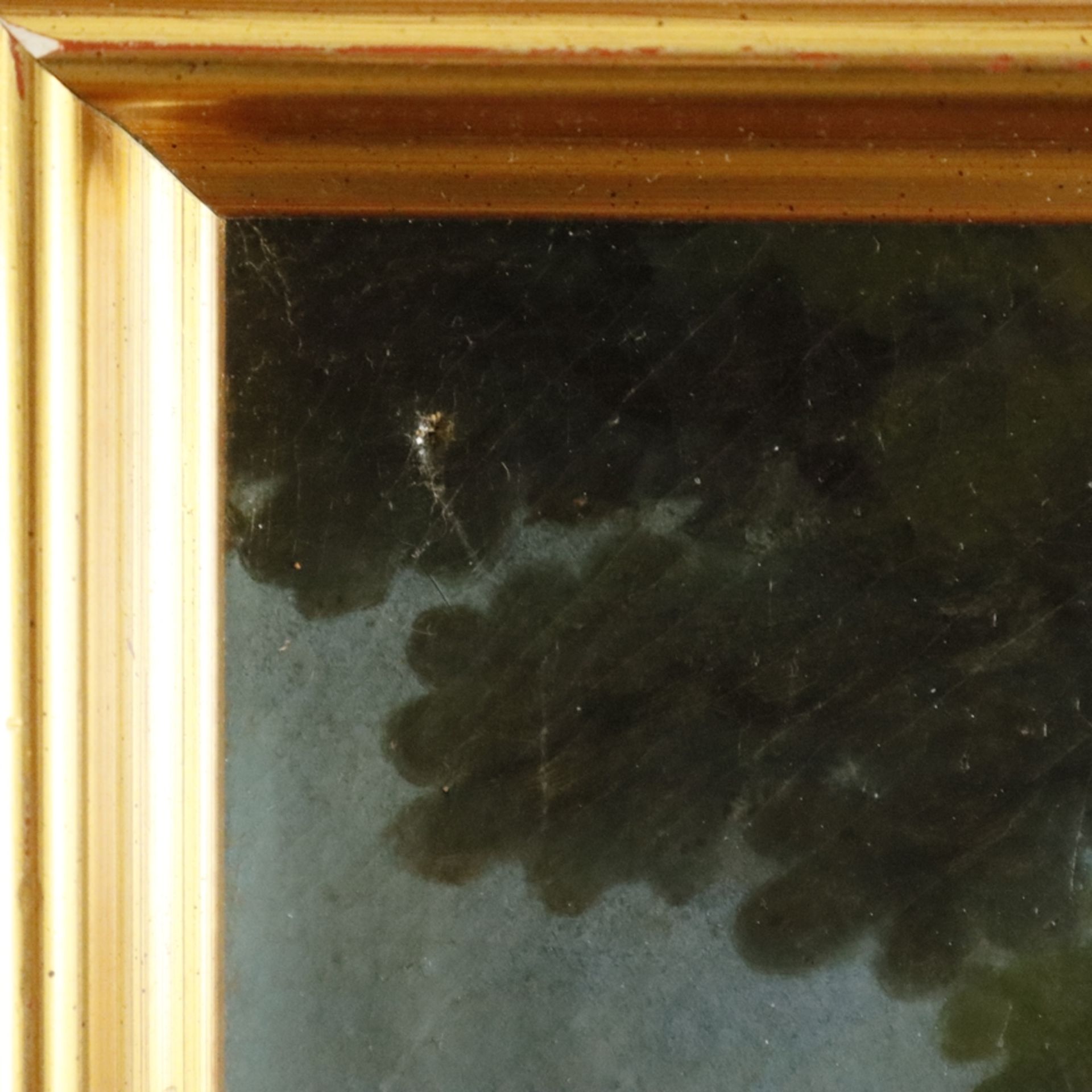 Unbekannte/r Bildnismaler/in (19.Jh.) - Sitzender Knabe, Öl auf Leinwand, unsigniert, Darstellung e - Bild 8 aus 10