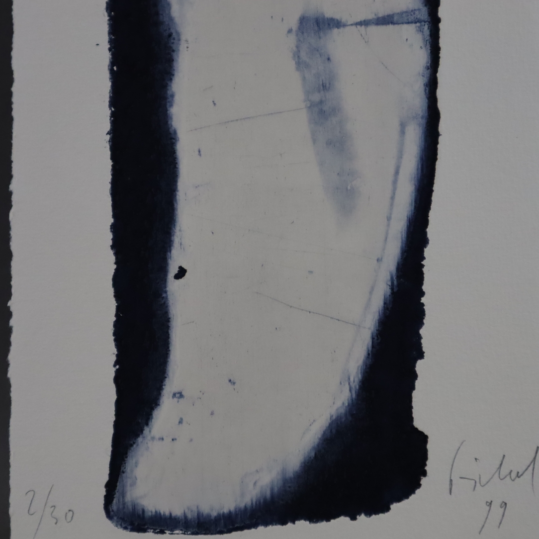 Göschel, Eberhard (1943 Bubenreuth) - Ohne Titel, 1999, Radierung, unten rechts unleserlich signier - Image 3 of 4