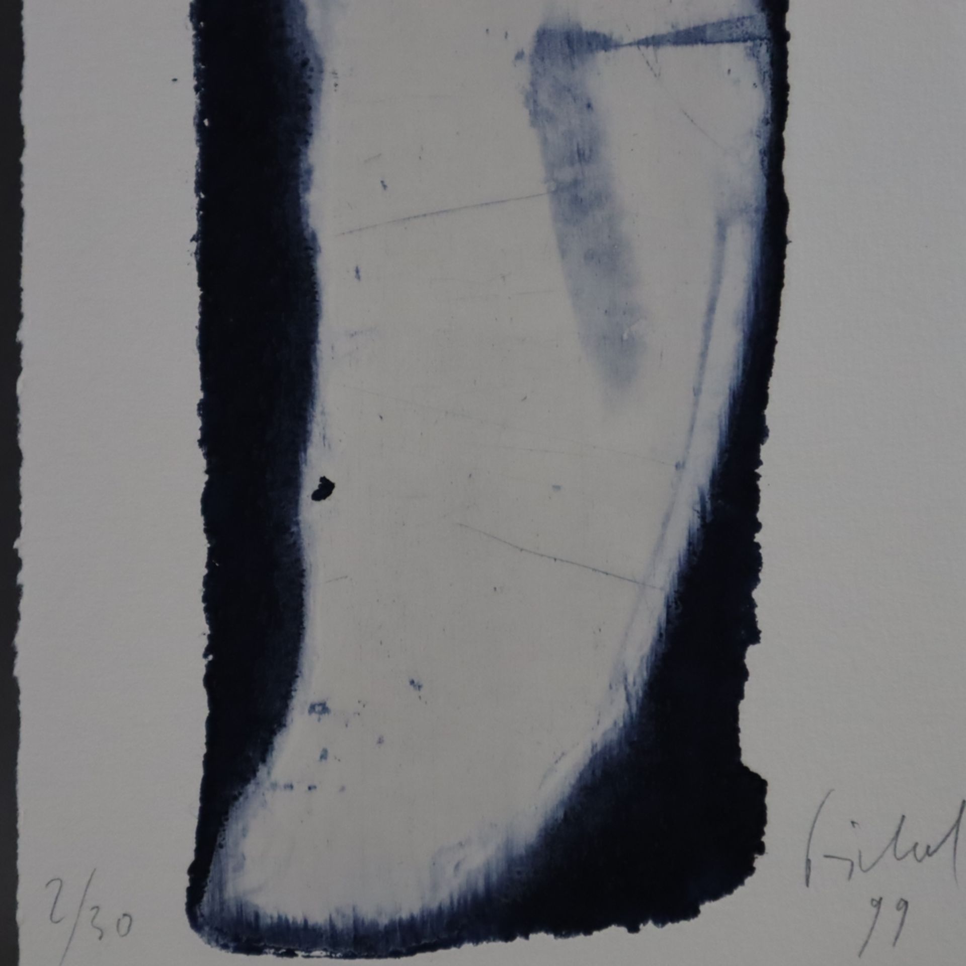 Göschel, Eberhard (1943 Bubenreuth) - Ohne Titel, 1999, Radierung, unten rechts unleserlich signier - Bild 3 aus 4