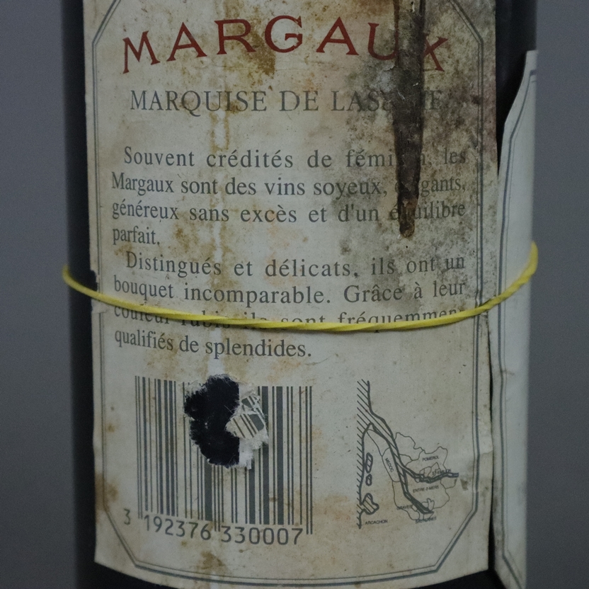 Weinkonvolut - 3 Flaschen 1987 Margaux, Marquise de Lassime, France, 75 cl, Füllstand: Top Shoulder - Image 7 of 8
