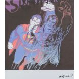 Warhol, Andy (1928 Pittsburgh - 1987 New York, nach) - "Superman", Farboffsetlithografie auf Arches