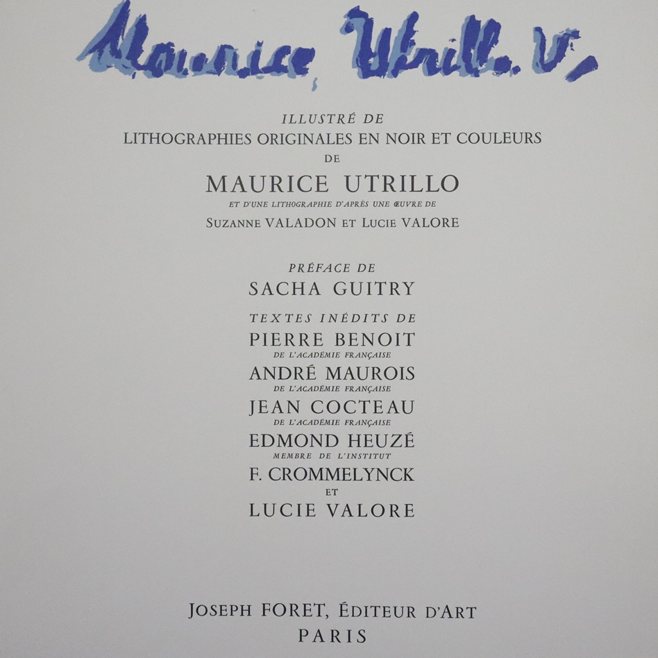 Utrillo, Maurice (1883 Paris - 1955 Dax) - Mappenwerk "Maurice Utrillo. V.", herausgegeben von ‎Jos - Image 2 of 13