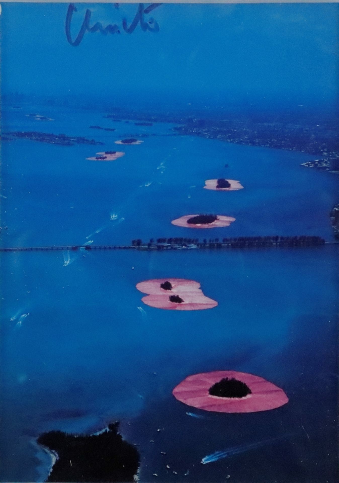 Christo (*1935 Bulgarien) und Jeanne-Claude (1935 Casablanca - 2009 New York City) - "Biscayne Bay,