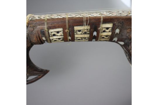 Afghanische Schalenhalslaute - sog. Rubab, traditionelles Saiteninstrument, taillierter bauchiger H - Bild 3 aus 12