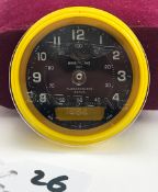 Breitling Chronographe Reveil Arabic Numeral Black Mens Watch Dial with Breitling Case