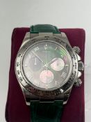 Rolex Daytona Ref 16519 Tahitian Mop Dial White Gold With Arabic Numerals Rolex Buckle With Papers