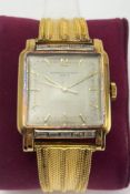 Vacheron & Constantin 1945 18k Solid Gold 0.75 Helvetia Diamond Factory Set P454/56 Mens Wristwatch