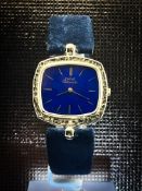 Piaget Lapis Lazuli Dial Automatic Original Gold Buckle