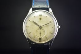 Rolex Snapback Precision c.1950's ref 4357 Large Size Vintage Men's Watch