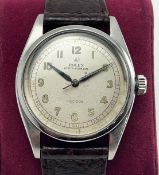Rolex Oyster Perpetual Precision Ref 6550 'Bubble Back' c.1950's Men's Watch