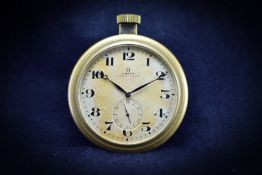 Omega Chronometre Rare Goliath Desk or Car Dashboard Clock 17j Pocket Watch c 1932