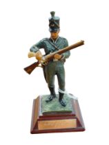 THE 95TH RIFLE BRIGADE FIGURE - 13CM