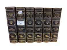 VOL 1-6 OF A POPULAR HISTORY OF THE GREAT WAR
