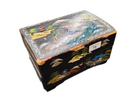 ORIENTAL LAQUERED JEWELLERY BOX