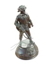 ROYAL REGIMENT OF FUSILIERS METAL FIGURE - 11CM