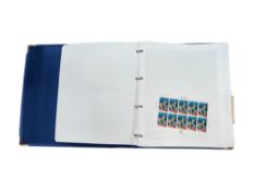 4 ALBUMS OF MINT STAMPS - OLYMPICS