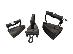 3 OLD IRONS