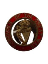 COMRADES OF THE GREAT WAR LAPEL BADGE - 27182