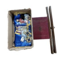 BOX OF MASONIC ITEMS