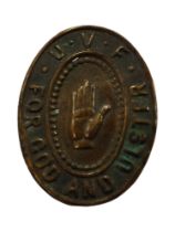 U.V.F (ULSTER VOLUNTEER FORCE) LAPEL BADGE - I 3593