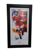 FRAMED GEORGE BEST PICTURE