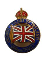 UNIONIST CLUB OF IRELAND BADGE