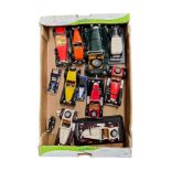 BOX LOT OF MODEL CLASSIC CARS