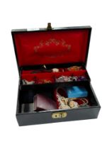 BOX OF COSTUME JEWELLERY