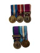 COLLECTION OF MINIATURE MEDALS