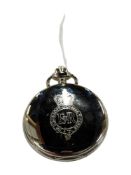 MILITARY POCKET WATCH - INSCRIBED TO REAR 'WD's & NCO'S MESS L CPL AINSLEY' HCR 2003