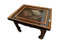 ANTIQUE LACQUERED ORIENTAL TABLE