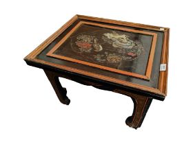 ANTIQUE LACQUERED ORIENTAL TABLE
