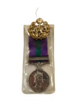 GENERAL SERVICE MEDAL - ARABIAN PENINSULA BAR - 4249205 A C.I.D. HAMMOND R.A.F (ROYAL AIR FORCE)