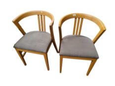 PAIR OF MARKS & SPENCER ARMCHAIRS