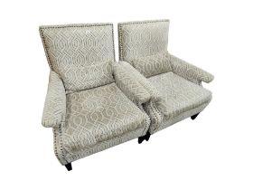 2 DESIGNER ARMCHAIRS - IAN THOMPSON