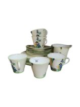 AYNSLEY ART DECO TEASET