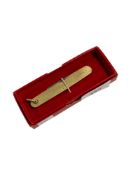 RARE 9 CARAT GOLD CASED PEN KNIFE