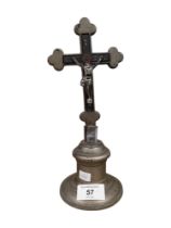 OLD METAL CRUCIFIX