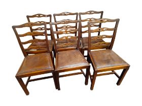 SET OF 6 GEORGIAN DINING CHAIRS