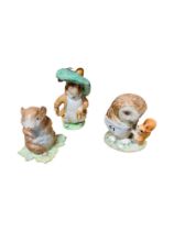 3 BESWICK BEATRIX POTTER FIGURES