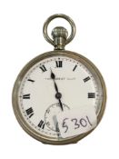 RAILWAY POCKET WATCH THE GREAT NORTHERN - WORKING WELL