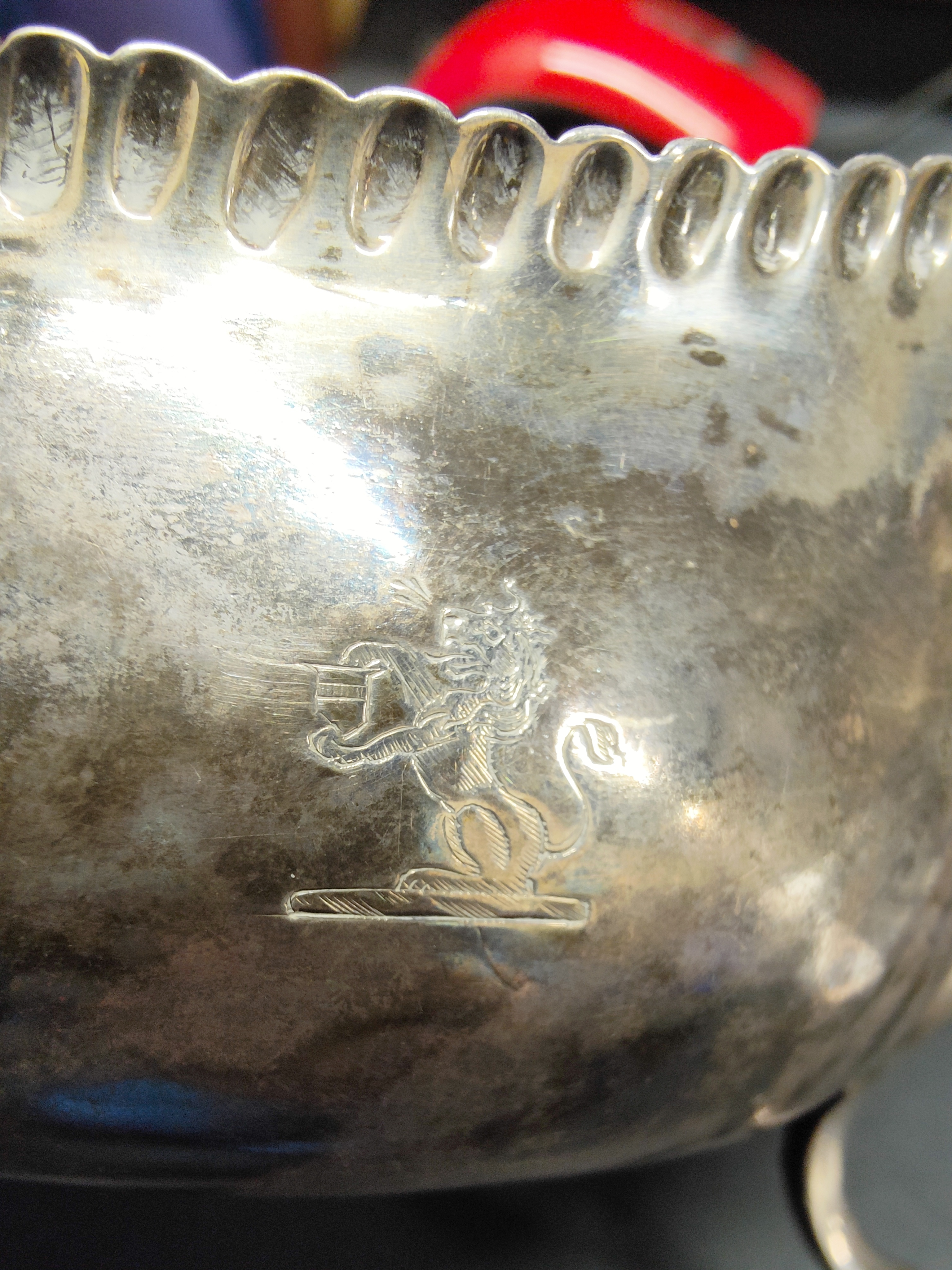 IRISH PROVINCIAL SILVER SAUCE BOAT - CORK - CADEN TERRY - Image 2 of 5