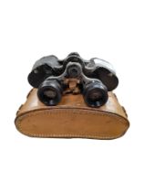 CASED BINOCULARS