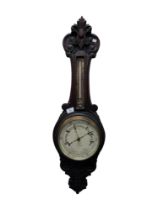 OAK CASED BAROMETER