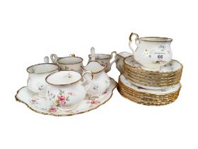 ROYAL ALBERT TEA SET TENDERNESS